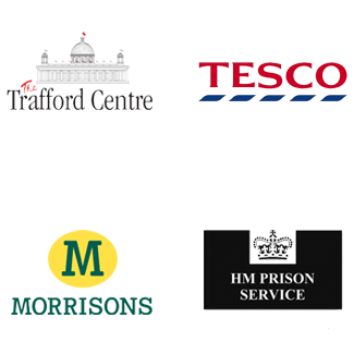 Trafford Centre, Tesco, Morrisons, HM Prison Service